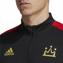 Sportjackefür Herren Adidas Salah Schwarz