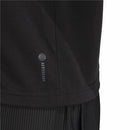 Damen Kurzarm-T-Shirt Adidas Aeroready Wrap-Back Schwarz