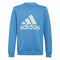 Sweatshirt ohne Kapuze für Mädchen Adidas Essentials Blau