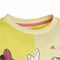 Sweatshirt ohne Kapuze für Mädchen Adidas Disney Daisy Duck Gelb