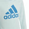 Sweatshirt ohne Kapuze für Mädchen Adidas Essentials Hellblau