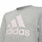 Sweatshirt ohne Kapuze für Mädchen Adidas Essentials Grau