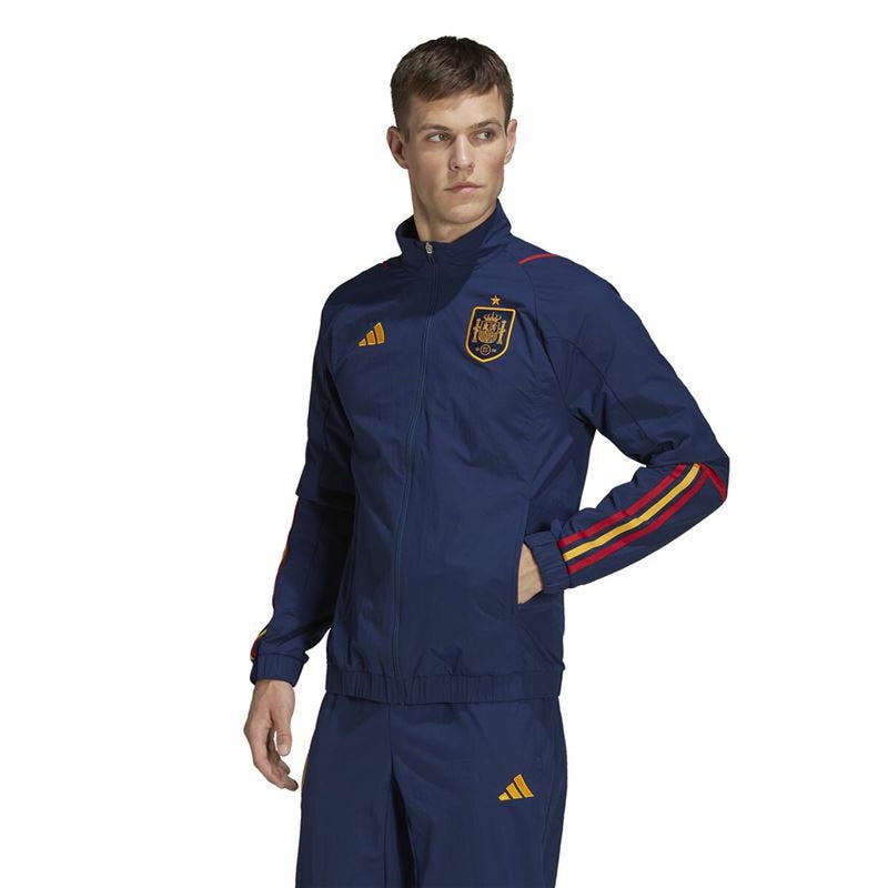 Sportjackefür Herren Adidas España Blau Dunkelblau