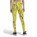 Sporthose Damen Adidas Future Icons Animal-Print Gelb