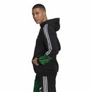 Herren Sweater mit Kapuze Adidas Maori Schwarz