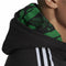 Herren Sweater mit Kapuze Adidas Maori Schwarz