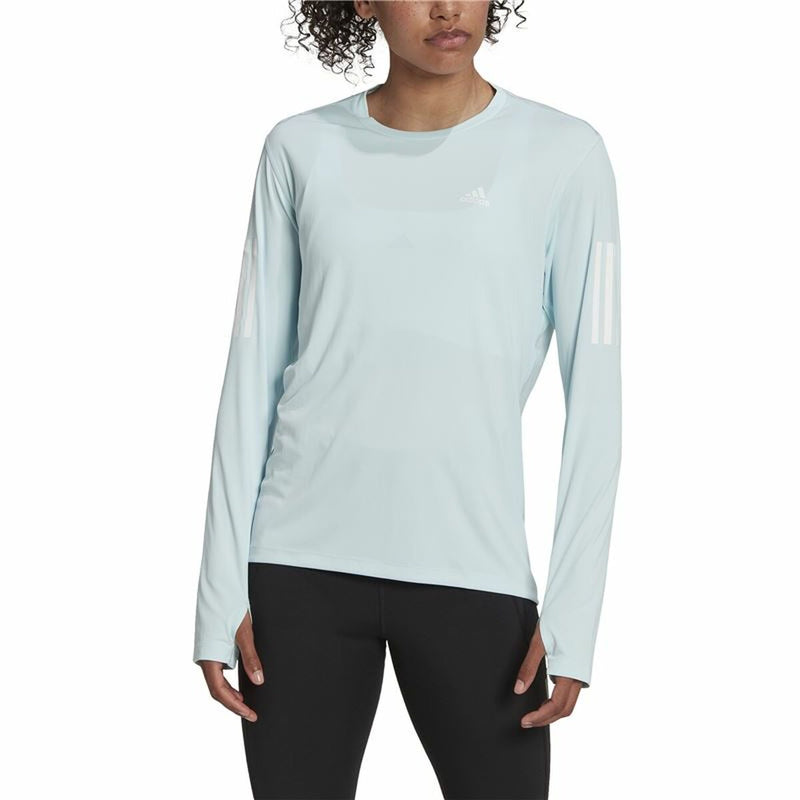 Damen Langarm-T-Shirt Adidas Otr Ls Blau