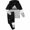 Kinder-Trainingsanzug Adidas Grau Schwarz