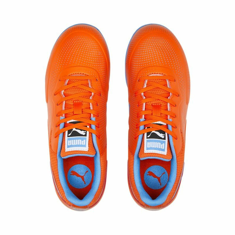 Hallenfußballschuhe für Kinder Puma Truco III Orange Herren