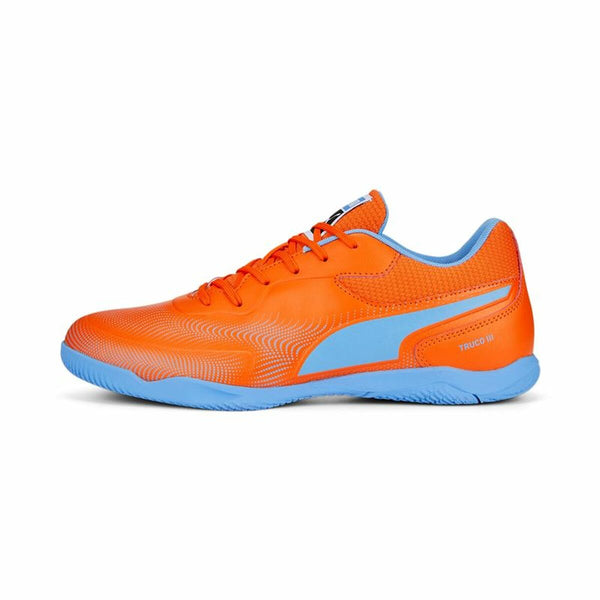 Hallenfußballschuhe für Erwachsene Puma Truco III Orange Unisex