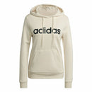 Damen Sweater mit Kapuze Adidas Essentials Logo Beige