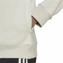 Damen Sweater mit Kapuze Adidas Essentials Logo Fleece Weiß