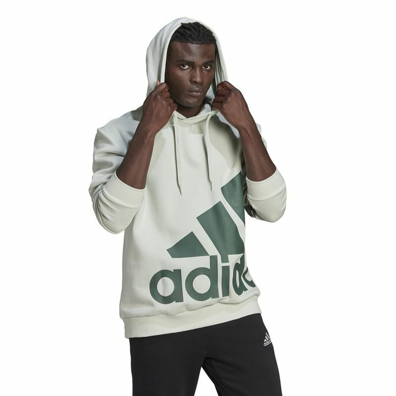 Herren Sweater mit Kapuze Adidas Essentials GL Weiß