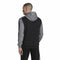 Herren Sweater mit Kapuze Adidas Mélange French Terry Schwarz