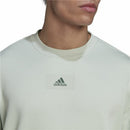 Herren Sweater ohne Kapuze Adidas Essentials Feelvivid Hellgrün