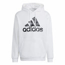 Herren Sweater mit Kapuze Adidas Essentials Camo Weiß