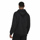 Herren Sweater mit Kapuze Adidas Essentials Schwarz