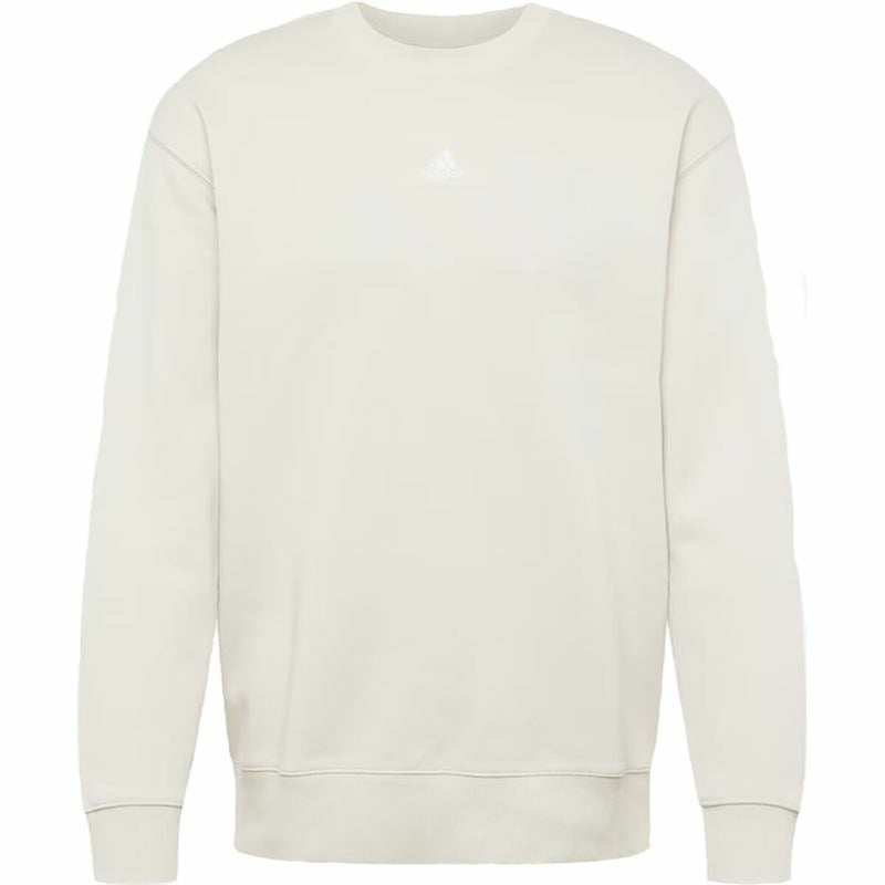 Herren Sweater ohne Kapuze Adidas FeelVivid Drop Shoulder Beige