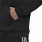 Herren Sweater mit Kapuze Adidas Camo French Terry Schwarz