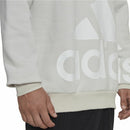 Herren Sweater mit Kapuze Adidas Essentials Giant Logo Grau