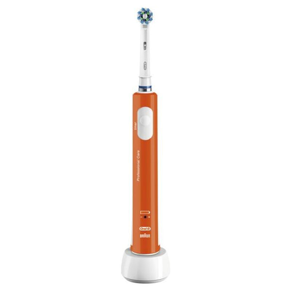 Elektrische Zahnbürste Oral-B 600 CrossAction Orange