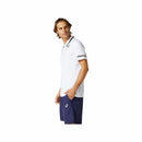 Herren Kurzarm-Poloshirt Asics Court Weiß