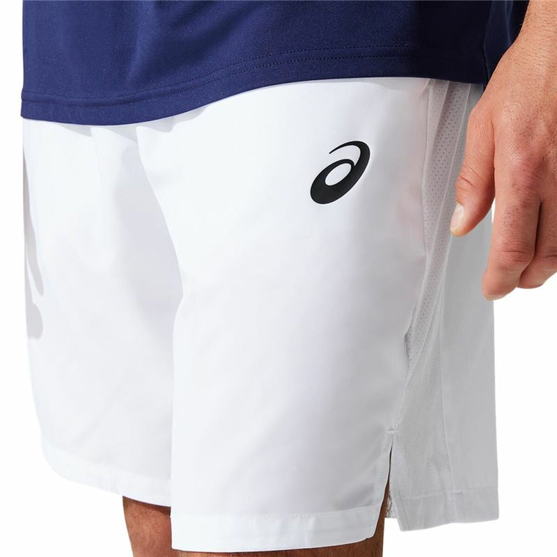 Herren-Sportshorts Asics Court M 9In Weiß