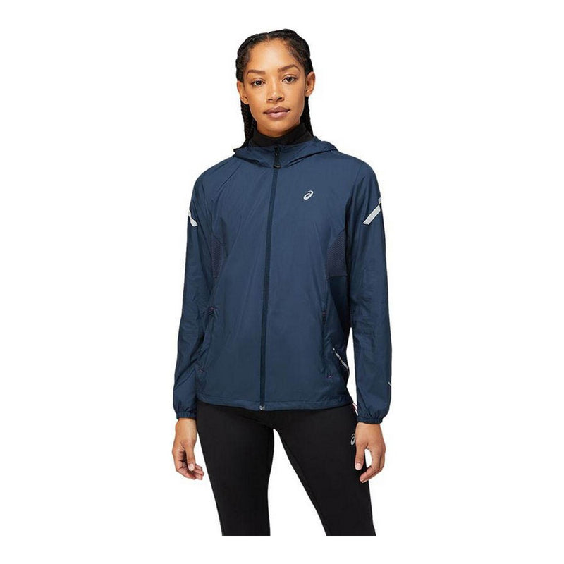 Windjacke Asics Lite-Show Marineblau