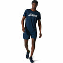 Herren Kurzarm-T-Shirt Asics Core Marineblau