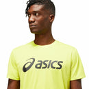 Herren Kurzarm-T-Shirt Asics Core Gelb