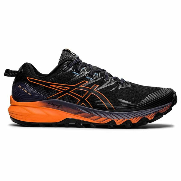 Laufschuhe für Erwachsene Asics Trabuco 10 Schwarz Herren