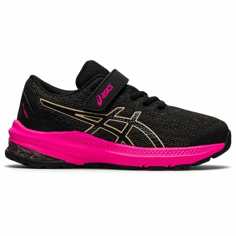 Kinder Sportschuhe Asics GT-1000 11 PS Schwarz