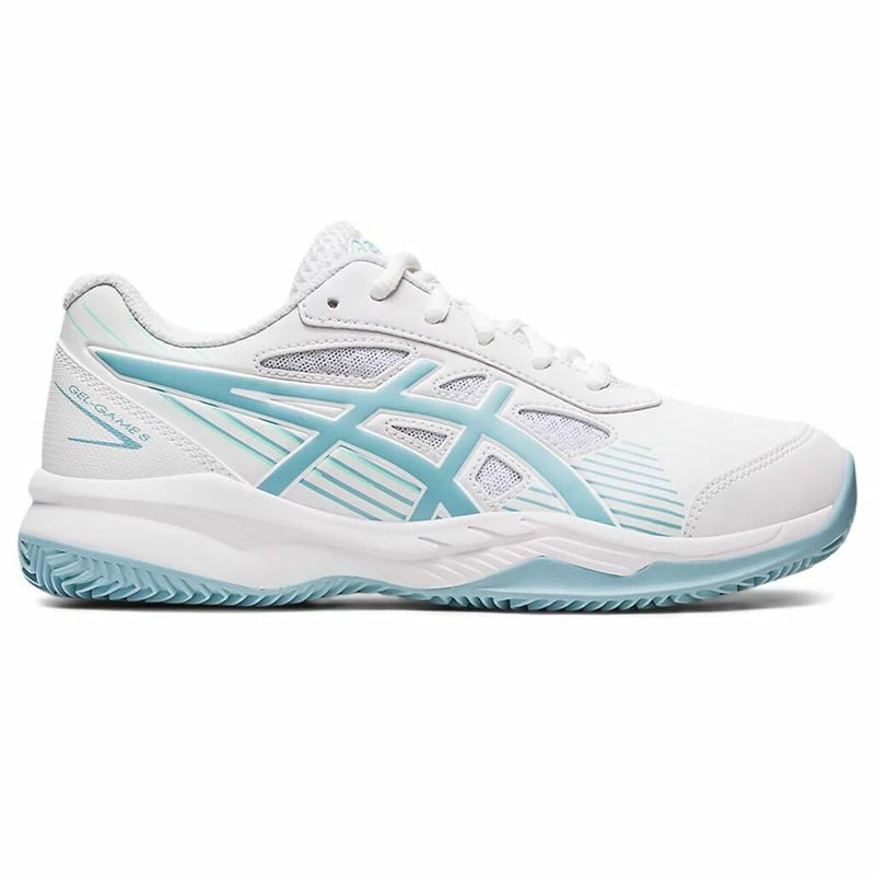 Tennisschuhe für Kinder Asics GEL-GAME 8 Weiß