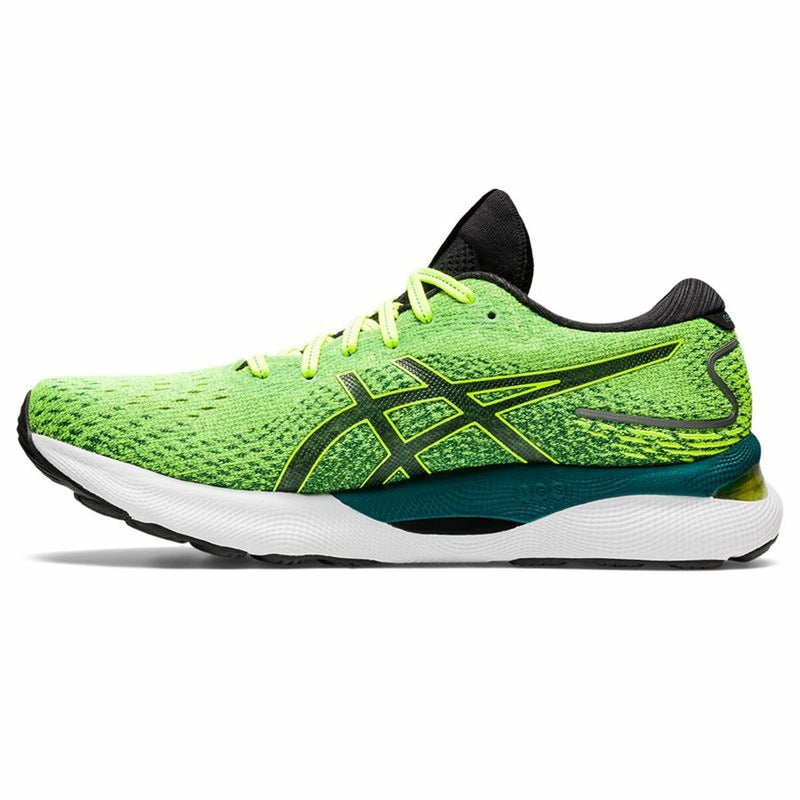 Laufschuhe für Erwachsene Asics Gel-Nimbus 24 Zitronengrün