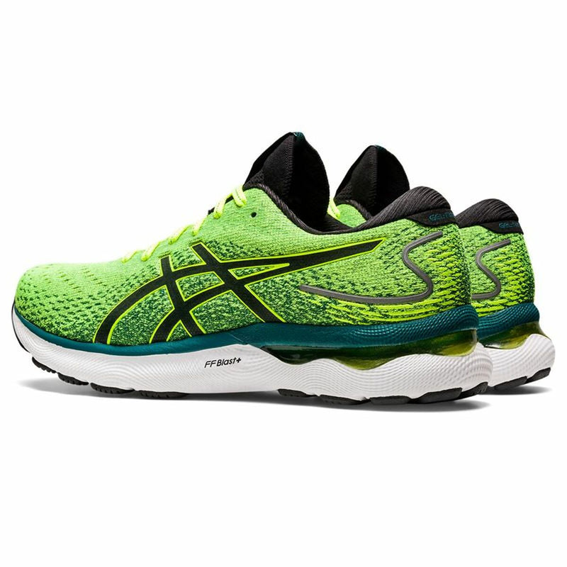 Laufschuhe für Erwachsene Asics Gel-Nimbus 24 Zitronengrün