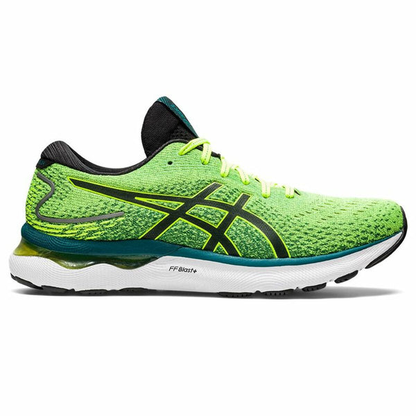 Laufschuhe für Erwachsene Asics Gel-Nimbus 24 Zitronengrün