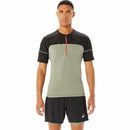 Herren Kurzarm-T-Shirt Asics Fujitrail Top grün