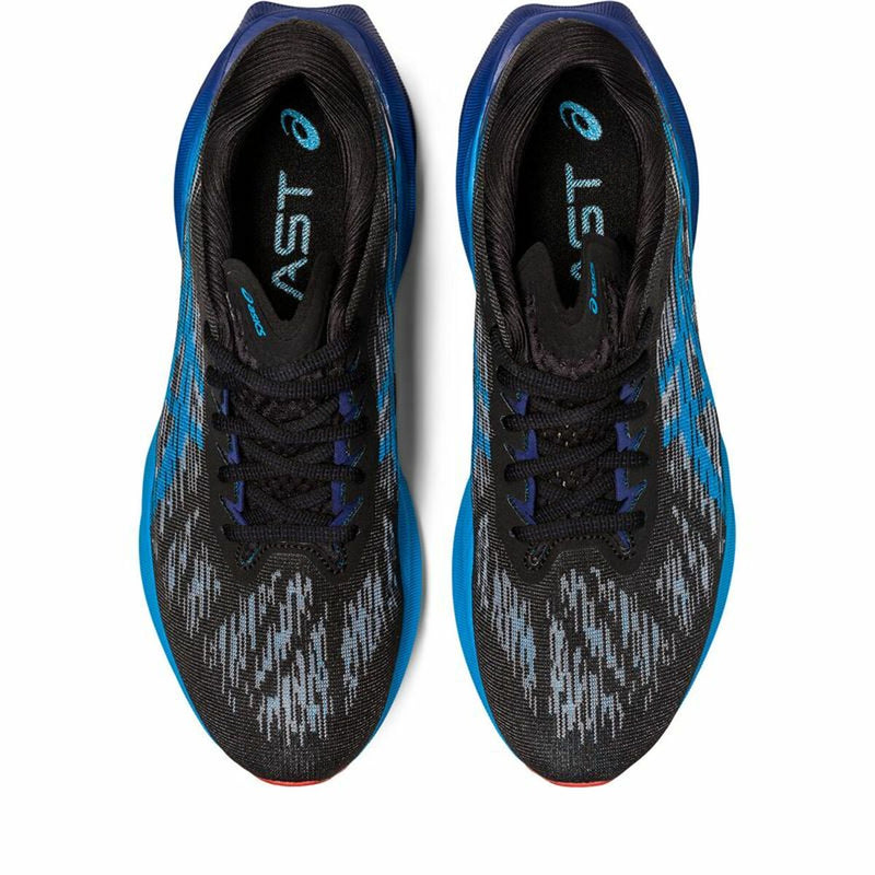 Laufschuhe für Erwachsene Asics NovaBlast 3 Blau Schwarz