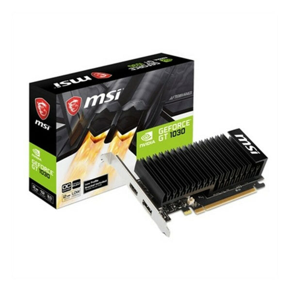 Grafikkarte MSI VGA MSI GEFORCE GT 1030 2GHD4 LP OC 2 GB DDR 4 2100 MHz