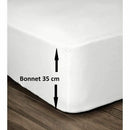 Bettlaken Lovely Home Weiß Doppelbett (140 x 190 cm)