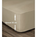 Bettlaken Lovely Home Beige Doppelbett (160 x 200 cm)