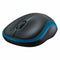 Optische Maus Logitech M185 Blau/Schwarz