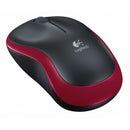 Drahtlose optische Maus Logitech M185 RF 1000 dpi Rot