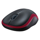 Drahtlose optische Maus Logitech M185 RF 1000 dpi Rot