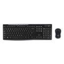 Tastatur mit Drahtloser Maus Logitech 920-004513 Schwarz Spanisch