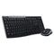 Tastatur mit Drahtloser Maus Logitech 920-004513 Schwarz Spanisch