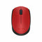 Schnurlose Mouse Logitech M171 1000 dpi Schwarz Rot