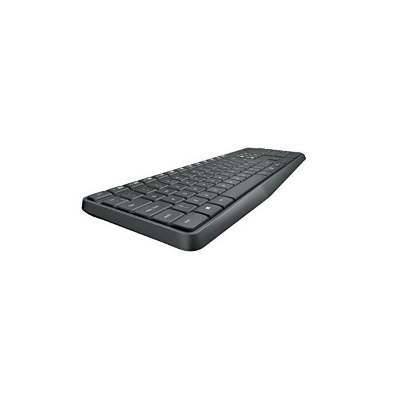 Tastatur mit Drahtloser Maus Logitech 920-007919 Grau