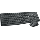 Tastatur mit Drahtloser Maus Logitech 920-007919 Grau