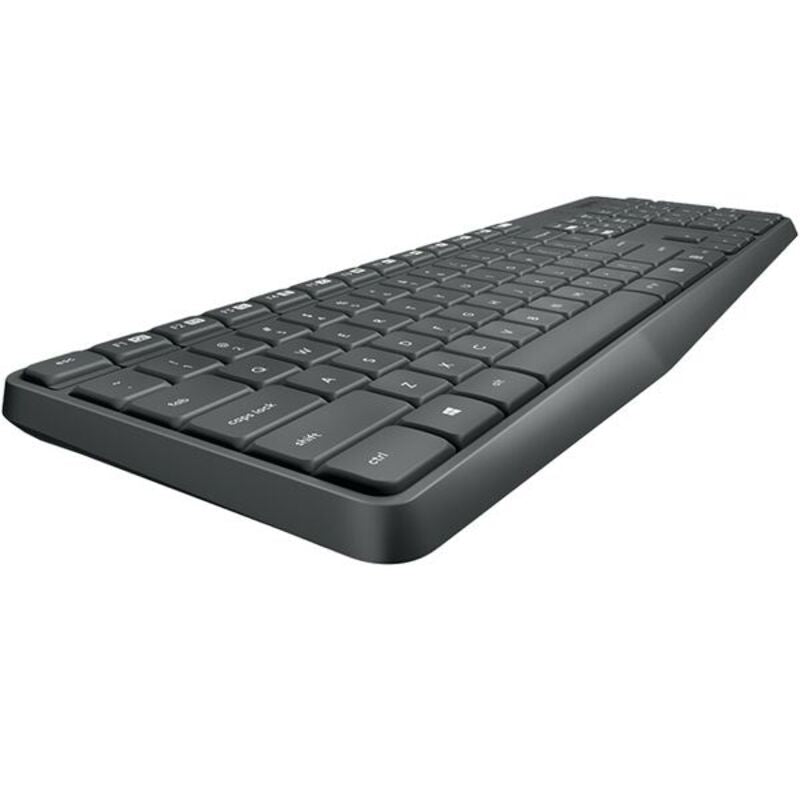 Tastatur mit Drahtloser Maus Logitech 920-007919 Grau